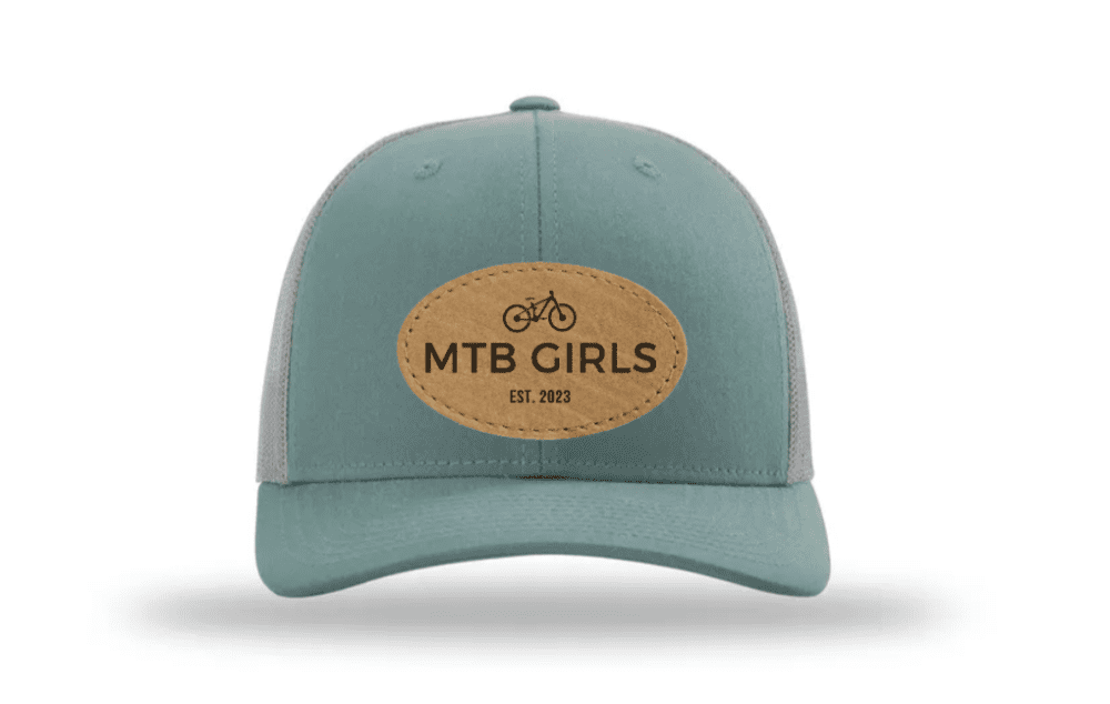 MTB Girls Hat in Aqua Smoke