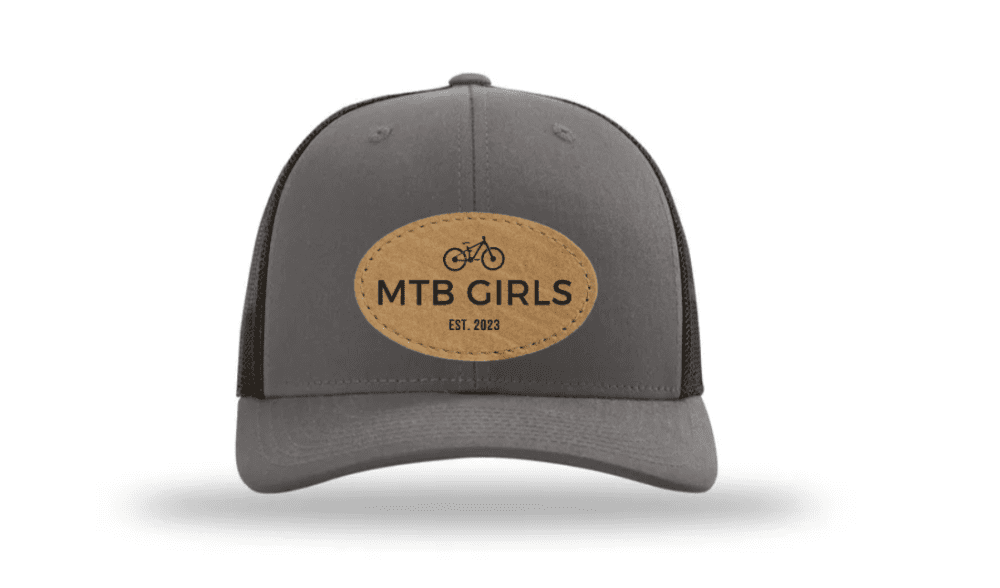 MTB Girls Hat in Charcoal Gray and Black