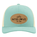 Mountain Biking Hat MTB Love Hat in Caribbean Blue