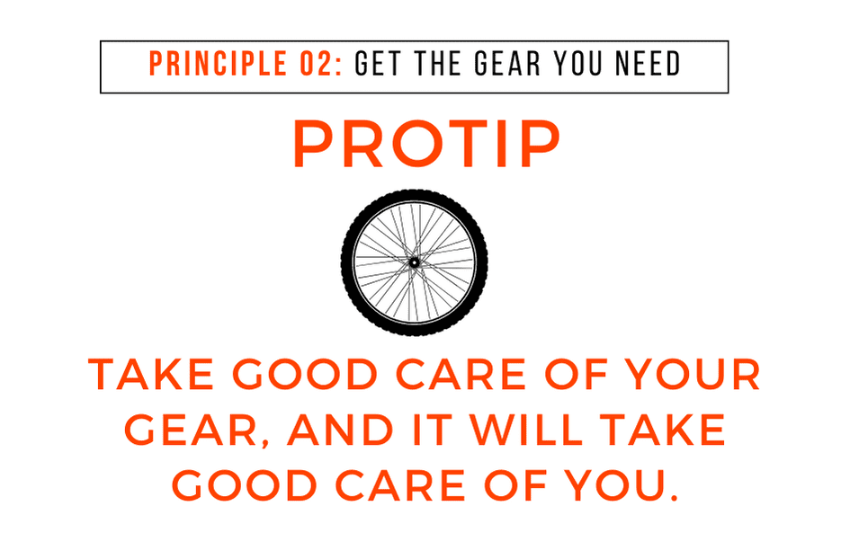 23 Principles Protip Get the Gear You Need
